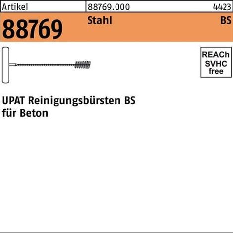 Cepillo  de  limpieza  R  88769  UMV  VARIO  BS  18  -  F.  M16  Acero  1  pieza  UPAT (1/2)