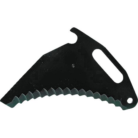 Couteau de wagon autochargeur Bergmann 413 x 240 mm, épaisseur 5 mm 002558BF (1/2)
