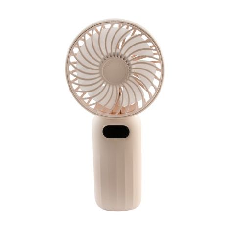 Tragbarer Nackenventilator leise USB Halsventilator wiederaufladbar mit 3 Geschwindigkeitsstufen für Home Office, Sport & Outdoor (1/5)