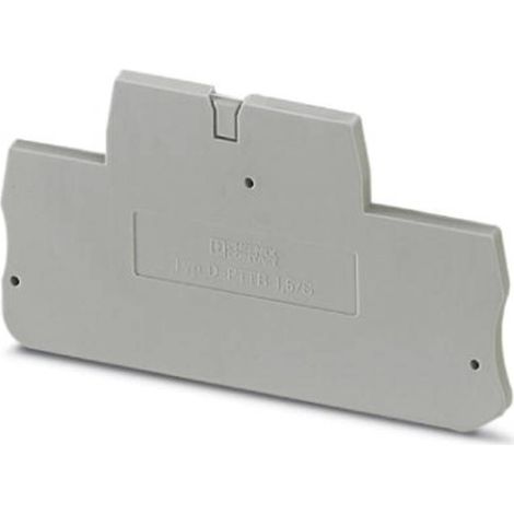 Flasque d'extrémité Phoenix Contact, série D-PTTB 1.5/S pour Bloc de jonction modulaire ( Prix pour 1 ) (1/2)
