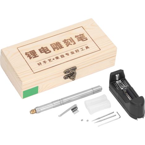 Kit de gravure électrique 35000 tr/min, perceuse polisseuse pour ongles, outil de marquage, prise US 100-240V, pour bois (1/5)