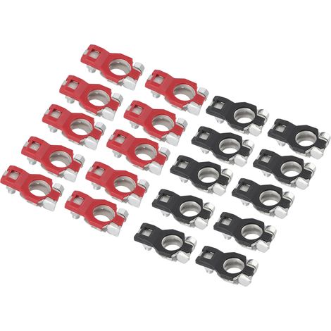 Lot de 10 connecteurs de batterie cosses pinces positives négatives adaptés Nissan (1/5)