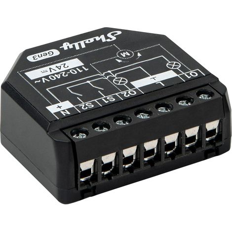 SHELLY WLAN-Schaltaktor 2PM Gen3, 2 Kanal, Bluetooth (1/4)