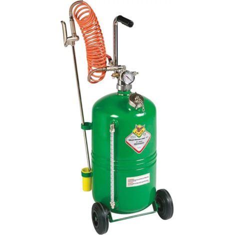 Kstools – Pulvérisateur pneumatique 24L sur roues – Acier peint – Tuyau de 5m – Pour lavage véhicules et lubrification – 13 kg (1/2)