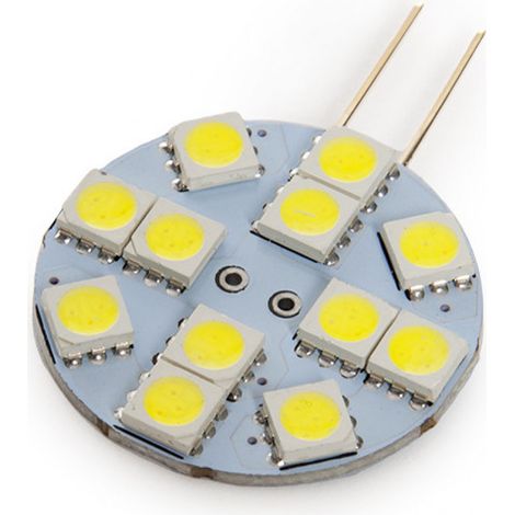 G4 LED-Lampe 2,4 W 168 lm 2700ºK 40.000 Std. [KD-G4-12-2,4W-5050SMD-WW]