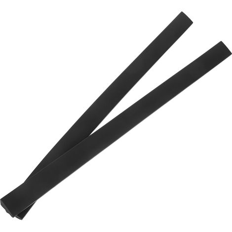d étanchéité en silicone noir pour douche 16 cm de hauteur x (1/4)