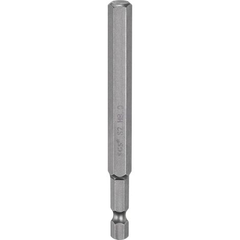 Embout de Tournevis Hexagonal 8mm Métrique Pointe Plate 1/4" Tige Hexagonale 100mm (4") Longue Magnétique Embouts de Tournevis Industriels à Douille Hexagonale (1/5)