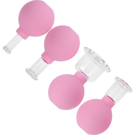 Silikon-Massagebecher gegen Cellulite, Heim-Schröpfset für die Hautpflege (1/5)
