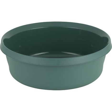 Bol en plastique mat 14L vert foncé -JAG