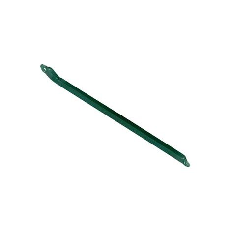SAETTE A U IN FERRO PLASTIFICATO PER PALI DA RECINZIONE- - cm.200h. sezione mm.25x12 - 10 pezzi