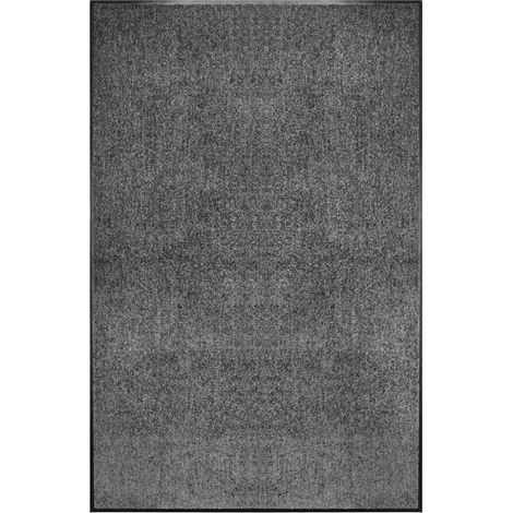 Paillasson lavable Tapis de salon Style Moderne - Tapis de sol Anthracite 120x180 cm BV705493 - BonneVie (1/5)