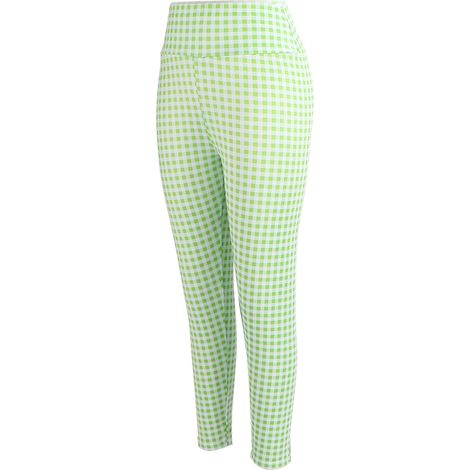 Leggings de sport gainants pour le yoga, le fitness et la course à pied, extensibles, pour femmes, vert. (1/5)