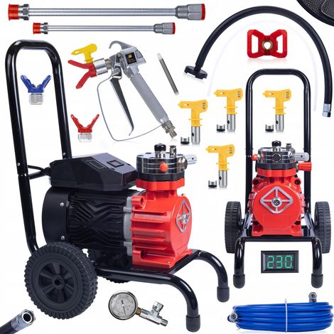 Rosfix Red Strong Storm 1100 RSS05 unidad de pintura 3500W 22MPA 18L/min + Set de accesorios (1/5)