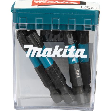 Peu de tournevis Makita E-12681 T40 50 mm 25 unités