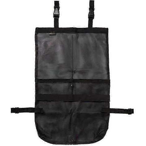 Sacoche de rangement portable en filet pour bouteille d'oxygène de fauteuil roulant, universelle, noire, à suspendre (1/5)