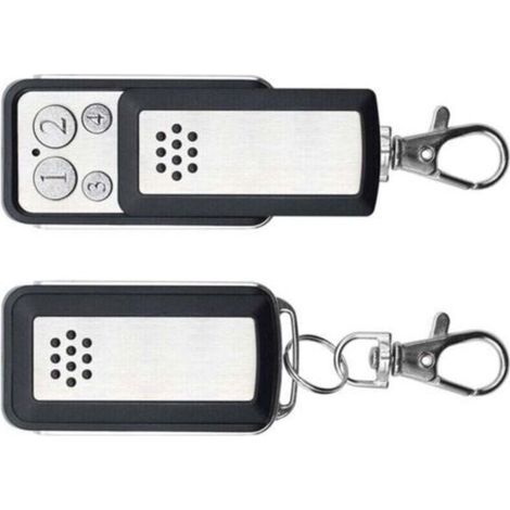 Telecommande Portail, 2 Pièces Télécommandes de Garage 433,92 MHz, Bip Portail Universelle pour 114253 104257 104251, Compatible avec A-vid-sen, Ex-tel, T-hom-Son, 4 Boutons (1/5)