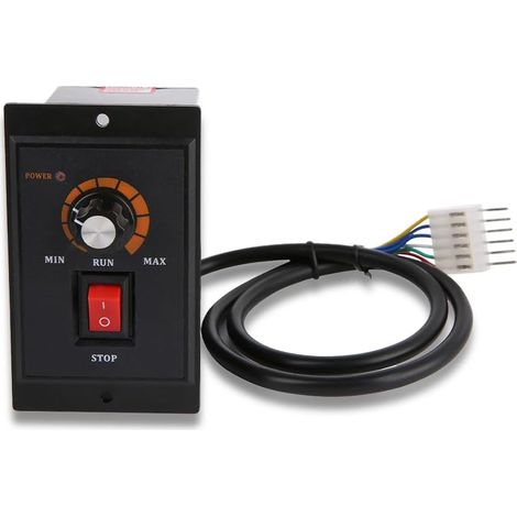 1 Régulateur de Vitesse Moteur AC 220V, Contrôle Précis 90-1400 Tr/min, Protection Surchauffe, Industrie Emballage (1/5)