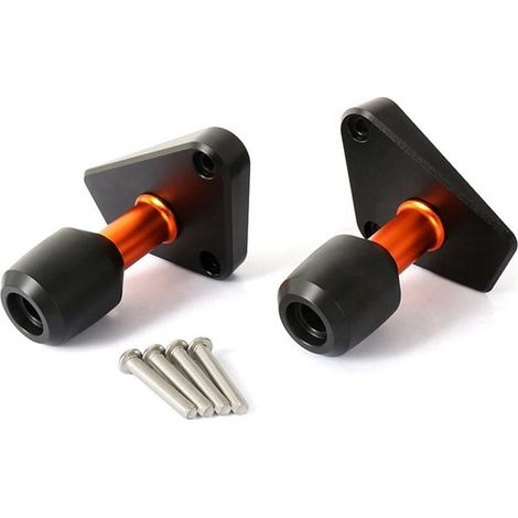 Suitable for all 24 models of 390 DUKE motorcycles, this crash protection luggage rack includes a slider, fairing and impact pad protector. (1/5)