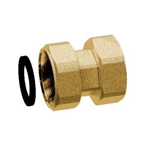 RACCORD DE JONCTION AVEC CALOTTE MOBILE FF Dimension : 3/4" F X 3/4" F