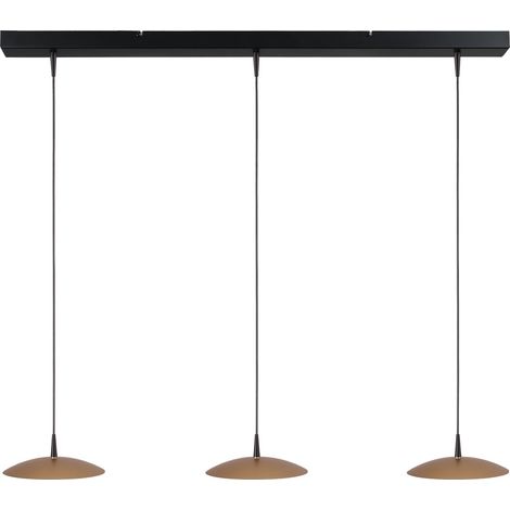 Lampe pendante à 3 lampes Scala noir avec or Ø 20cm - 2191-05-02-100-3-20 (1/3)