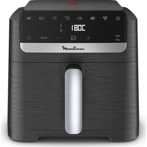 Moulinex Easy Fry Mega Compact , Friggitrice ad Aria XL Capacità 7.5L, design compatto, EZ8618
