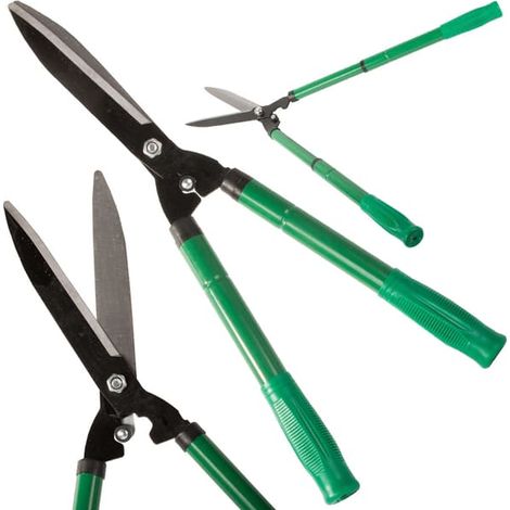 sécateur à main pour haies d'arbustes, sécateur télescopique (1/5)