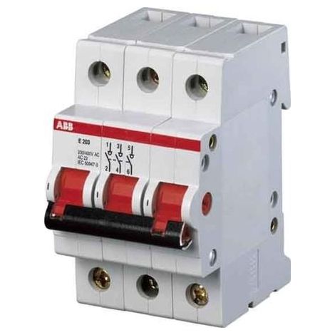 ABB E203/100G Interruptor Automático Compacto Gris 100A Tres Polos