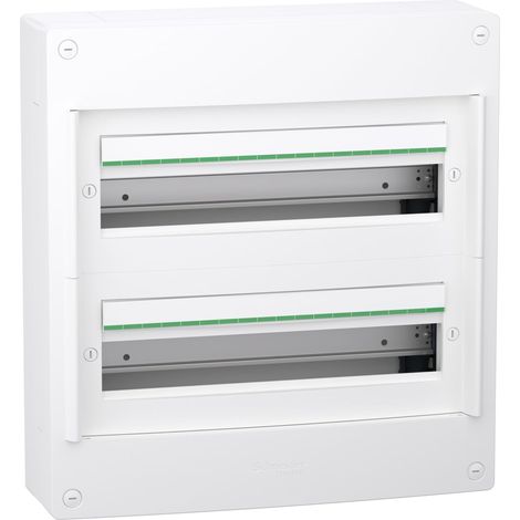 Tabla eléctrica Schneider Electric prisma set xs 2 filas 18 módulos