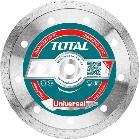 TOTAL  Disque diamant à eau  TAC2121-7  Ø125 mm  Diamant