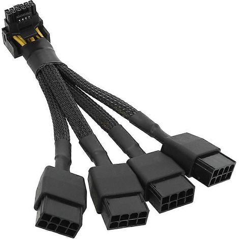 4x GPU 8-Pin auf 16-Pin (12+4) GPU 8-Pin-Anschluss PCI-E 5.0 12VHPWR RTX4090-Kabel (1/5)