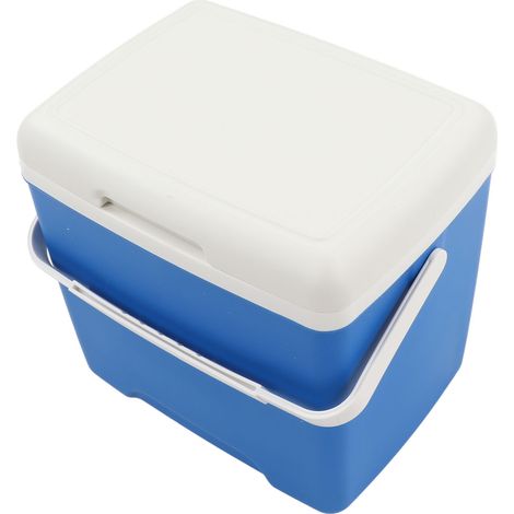 Isolierte Aufbewahrungsbox (13,8 l), Lebensmittelbehälter mit Eisbehälter, Angelbox (1/4)