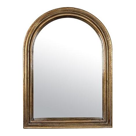Miroir arche 18x25cm Dore (1/2)