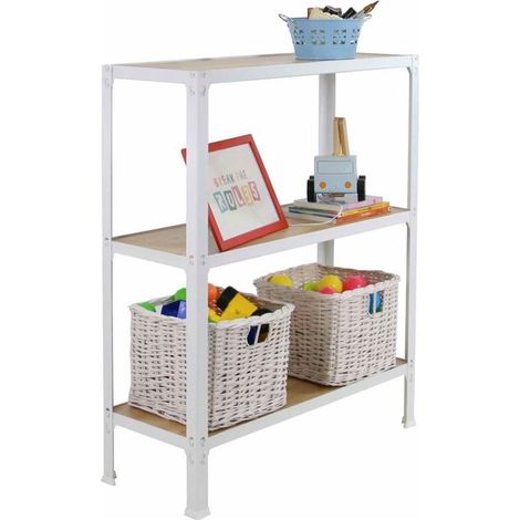 Simonhome Click Wood Mini 3/300 800 Blan/roble 900x800x300 (1/3)