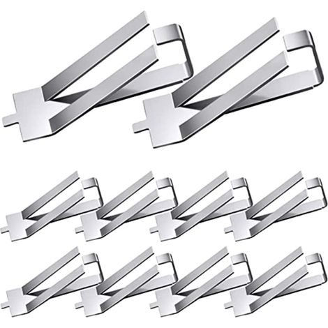 CCYKXA  Packung mit 10 Edelstahl-Federklemmen für E3 Pro, E3S, E5 Pro, CR-20 Pro und CR-10S Pro 3D-Drucker