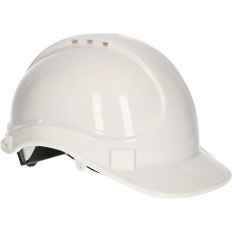 ® Casque de Chantier réglable, blanc-NANOTEH (1/5)