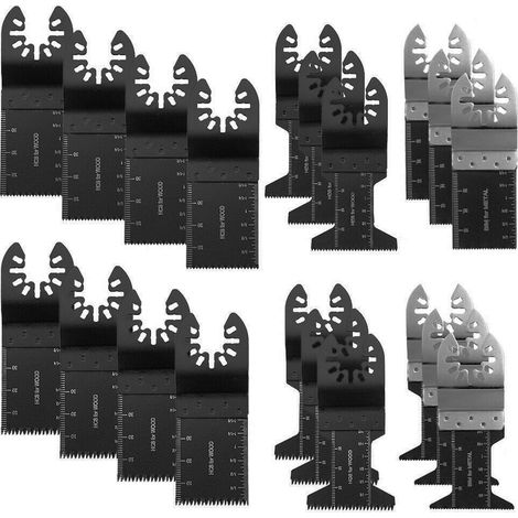 GARRYFIZH Ensemble d'accessoires pour lame de scie multi-usages et tête d'outil électrique de 20 pièces (1/5)