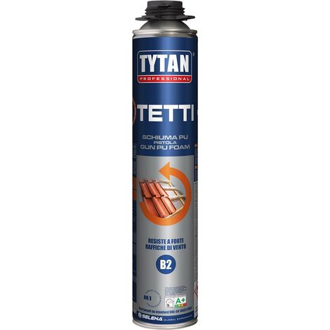 Schiuma adesiva per tetti e coperture per pistola 750 ml (1/6)
