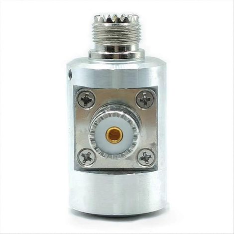 Connecteur femelle M supérieur en alliage d'aluminium MSK-08 pour embase d'antenne -12, compatible avec les supports de trépied et de voiture pour appareils photo. (1/5)