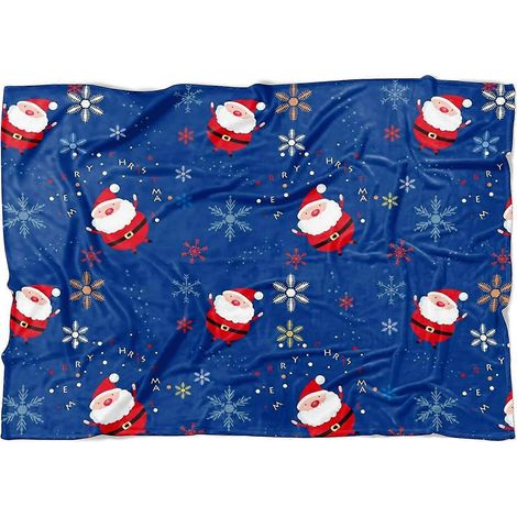 Couverture Père Noël, Couverture de Noël mignonne, Couverture Père Noël pour enfants (1/5)