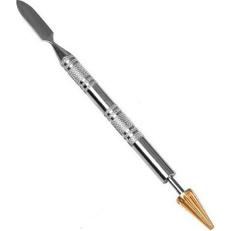 Dual Head Leather Dye Pen Oil Paint Applicator Painting Accessory Leather Craft Tool (Round Head) (1/3)