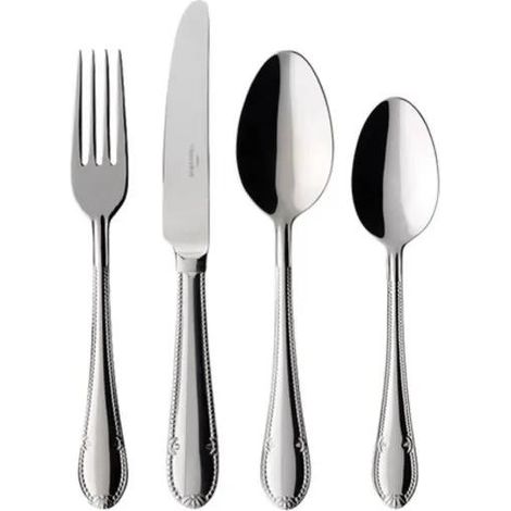 alessi Mademoiselle Set di 24 Posate in Acciaio