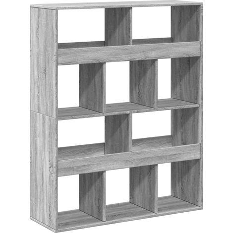 Maison Exclusive - Raumteiler Grau Sonoma 100x33x125,5 cm Holzwer