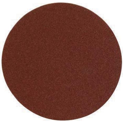 Silverline – Disques abrasifs auto-agrippants 300 mm grain 80 – Lot de 10 disques en corindon – Pour ponçage efficace – 934116 (1/4)