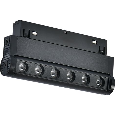 Spot LED Linéaire Serie 16mm 6W pour rail magnétique noir 48V 4000K - Ledme - LM3561 (1/2)