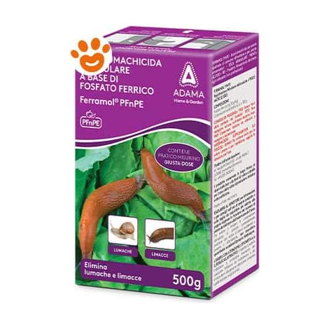 Adama Ferramol Esca LumachiciGranulare - Confezione 500 Gr -