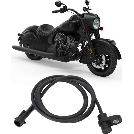 Le capteur de vitesse de roue de frein ABS 4013251 est compatible avec le Polaris Indian Chief Dark Horse avant. (1/5)