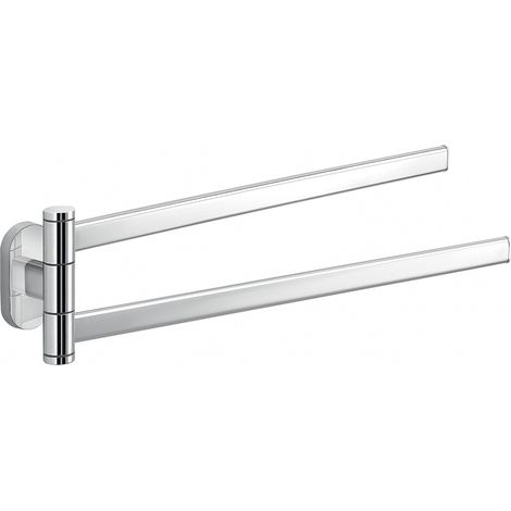 Portasalviette a snodo da muro in acciaio inox e Cromall 5323 Gedy serie FEBO Cromato (1/3)