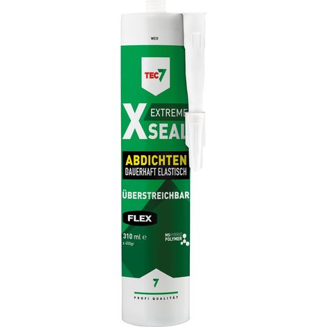 Novatech TEC7 X-Seal Dichtstoff 528015217  310ml Kartusche,überstreichbar,Betongrau (1/2)
