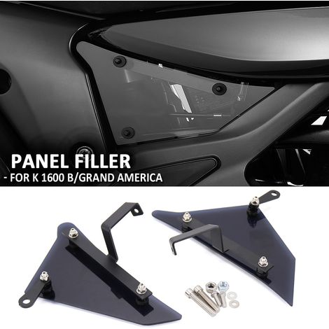Pièces de modification pour panneaux latéraux et caches de cadre pour motos BMW K1600B et K1600GA