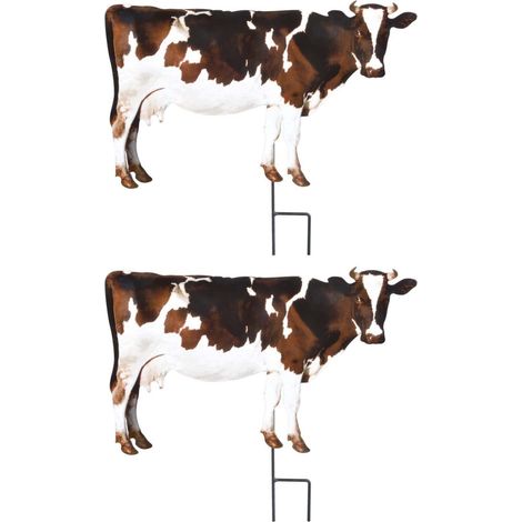 Animal de la ferme décoratif sur pic (Lot de 2) (1/4)